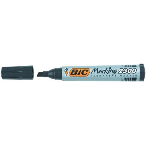 Marker permanentny ścięty BIC 2300 czarny 8209263