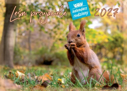 KALENDARZ RODZINNY WL07 LEŚNI PRZYJACIELE LUCRUM