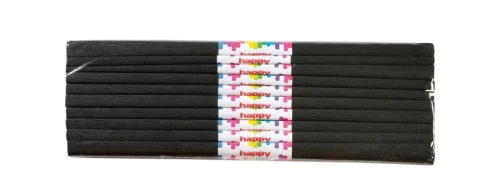 BIBUŁA KARBOWANA HA3640 5020-9 50CMX2M CZARNA HAPPY COLOR