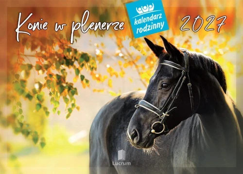 KALENDARZ RODZINNY WL10 KONIE W PLENERZE LUCRUM
