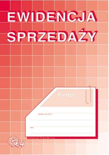EWIDENCJA SPRZEDAŻY A5 (PION) K04 M&P OFFSET