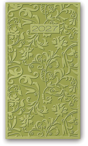 KALENDARZ NOTESOWY 80X150 11TR-22-V Relief OLIWKOWY LUCRUM