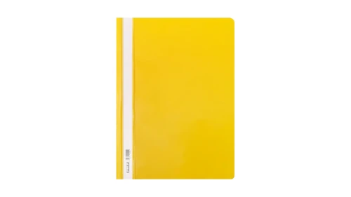Skoroszyt A4 PVC twardy ST-01-04 żółty BIURFOL