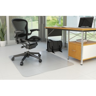 Mata pod krzesło Q-CONNECT na podłogi twarde 120x90cm prostokątna KF15900