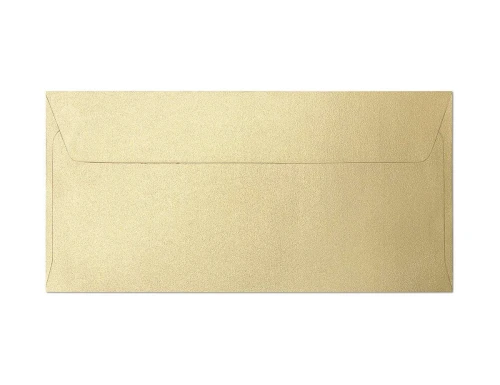 Koperty ozdobne DL 10 szt. Pearl złoty 120g 280115 Galeria Papieru