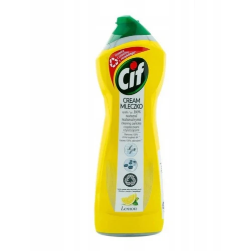 Mleczko do czyszczenia Cif lemon 780g żółte
