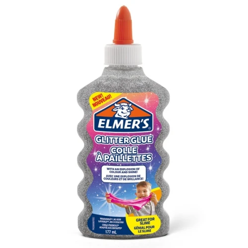 KLEJ ELMERS 2077255 BŁYSZCZĄCY BROKAT SREBRNY 177ML