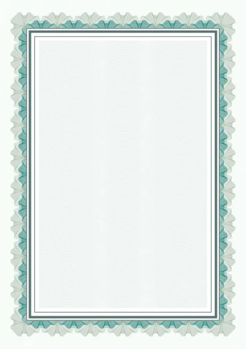Dyplomy 170g Falbala Zielona  25 ark. 218417 Galeria Papieru