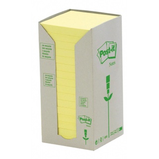 Karteczki samoprzylepne  76X76 654-1T żółty /16/ POST-IT 3MP 3M-FT510110347