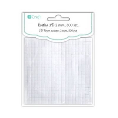 KOSTKI 3D DO KLEJENIA GSTA-001 5x5x2mm 800 dpCraft