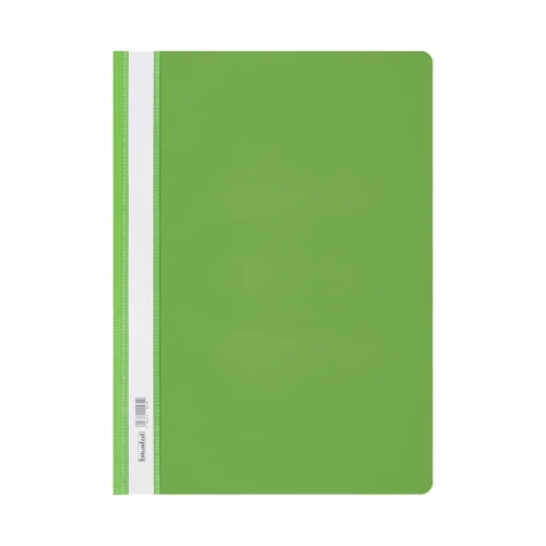 Skoroszyt A4 PVC twardy ST-01-12 jasno zielony  BIURFOL