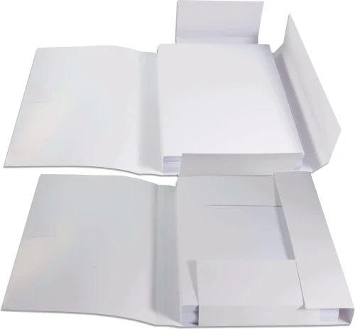 Teczka wiązana A4+ biała 32x25x5cm 300g 82023 bezkwasowa bawełniana tasiemka ISO 9706 Barbara