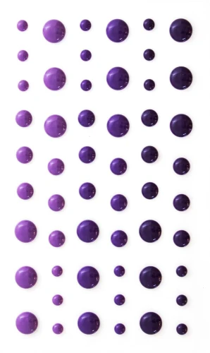 KROPKI SAMOPRZYL. 251118 4-7MM /54/ FIOLETOWE EMALIOWANE GALERIA PAPIERU