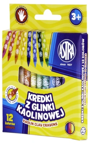 KREDKI GRAFIONOWE 12 KOLORÓW 316121005 ASTRA