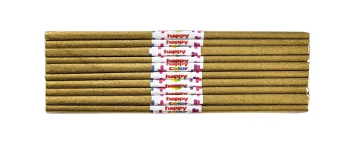 BIBUŁA KARBOWANA HA3640 5020-11 50CMX2M ZŁOTA HAPPY COLOR