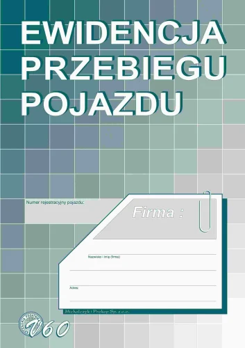 Ewidencja przebiegu pojazdów A5 V60 (NOWA) M&P