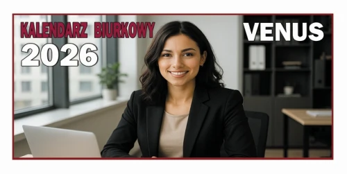 KALENDARZ  STOJĄCY POZIOMY B5 VENUS BESKIDY