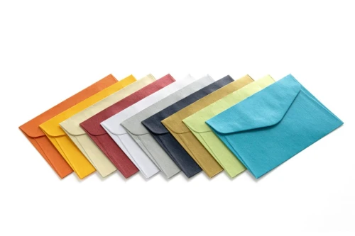 Koperty ozdobne B7 100 szt. mix kolorów metalizowanych 120g Galeria Papieru