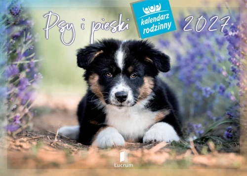KALENDARZ RODZINNY WL08 PSY I PIESKI DOMOWE LUCRUM