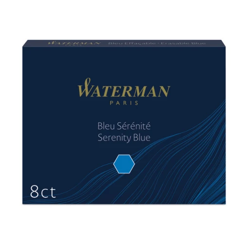 Waterman naboje do pióra wiecznego niebieskie floryda (8) S0110860