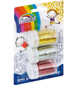 Jak umocować brokat sypki?