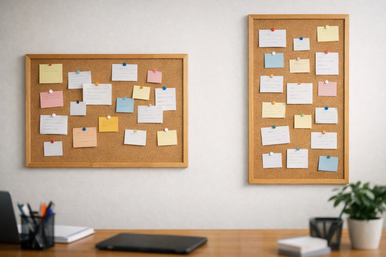 Najlepsze tablice korkowe do biura